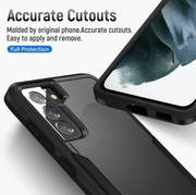Samsung Galaxy S21 FE Dual Layer Armor Hard Case – Black – view 2