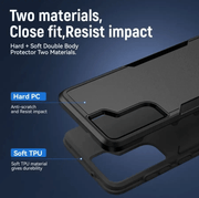 Samsung Galaxy S21 FE Dual Layer Armor Hard Case – Black – view 4
