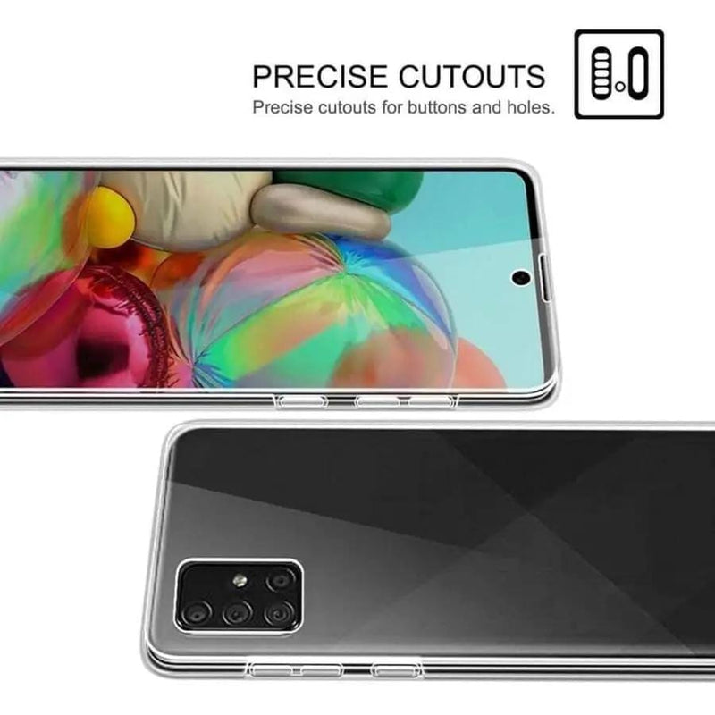 Clear Silicone Case for Samsung Galaxy S21 Plus (Clear) – view 3