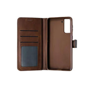 Synthetic Leather Flip Case Case for Samsung Galaxy S21 Plus (Brown) – view 6