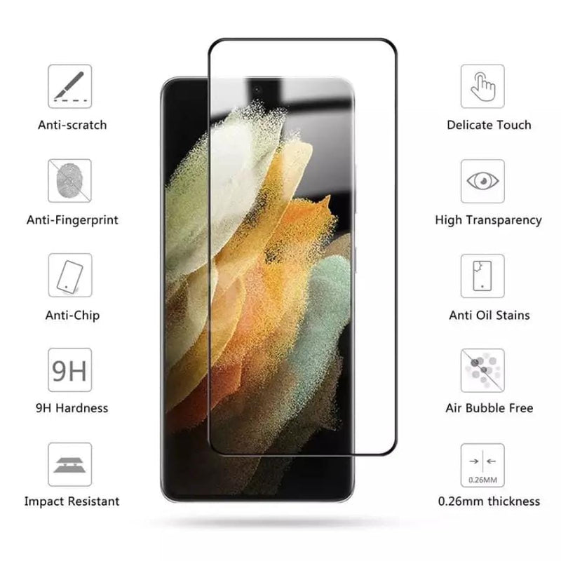 9eight5 Screen protector Screen Protector for Samsung Galaxy S21 Ultra Screen Protector for Samsung Galaxy S21 Ultra