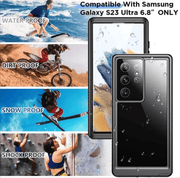techplus Redpepper Waterproof Case for Samsung S23 Ultra | Full Protection Redpepper Waterproof Case for Samsung S23 Ultra