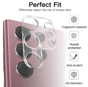 Samsung Galaxy S23 Ultra Glass Camera Lens Shield Protector – view 2