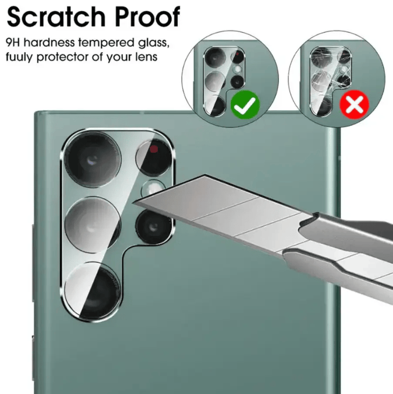 Samsung Galaxy S23 Ultra Glass Camera Lens Shield Protector – view 4