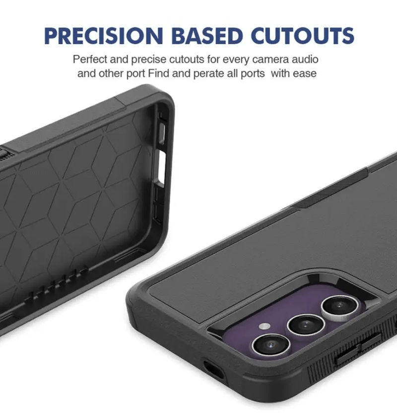 techplus Mobile Phone Case Samsung Galaxy S24 Dual Layer Armor Hard Case Samsung Galaxy S24 Dual Layer Armor Hard Case | NZ