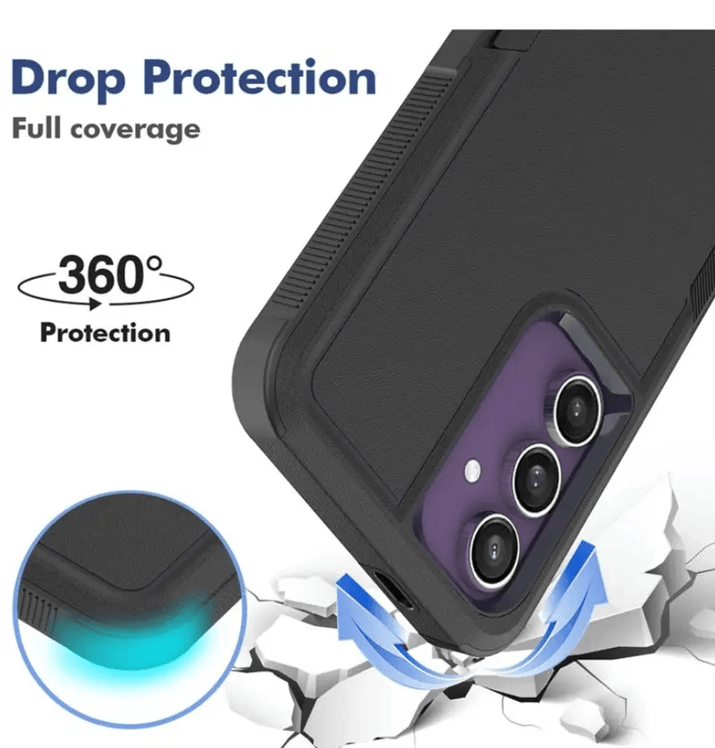 techplus Mobile Phone Case Samsung Galaxy S24 Dual Layer Armor Hard Case Samsung Galaxy S24 Dual Layer Armor Hard Case | NZ