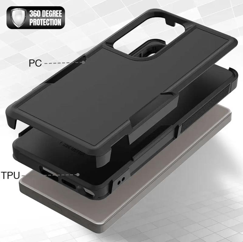 Samsung Galaxy S25 Ultra Dual Layer Armor Hard Case – view 4