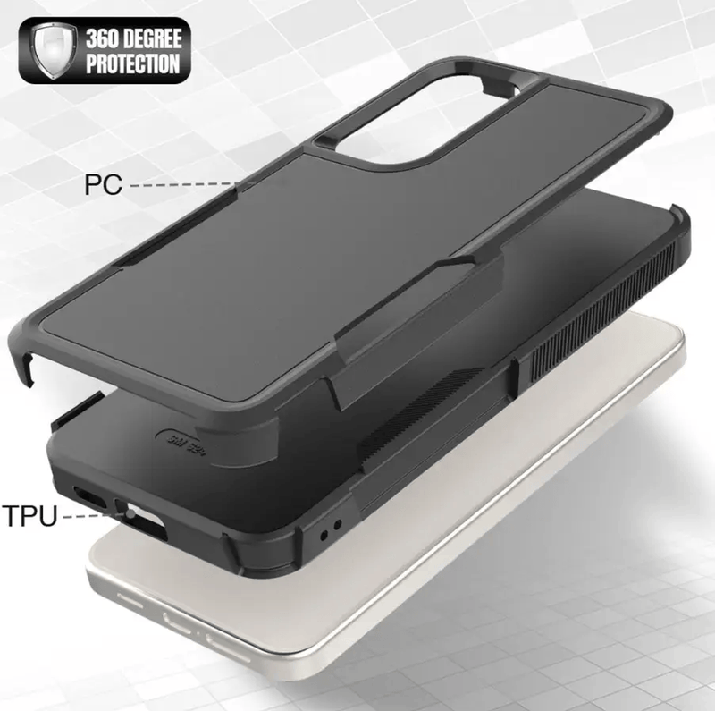Samsung Galaxy S24 Plus Dual Layer Armor Hard Case – view 3