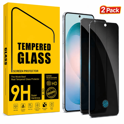 techplus Samsung Galaxy S22 Plus Privacy Tempered Glass Screen Protector 2 Pack Samsung S22 Plus Privacy Glass Screen Protector 2Pack
