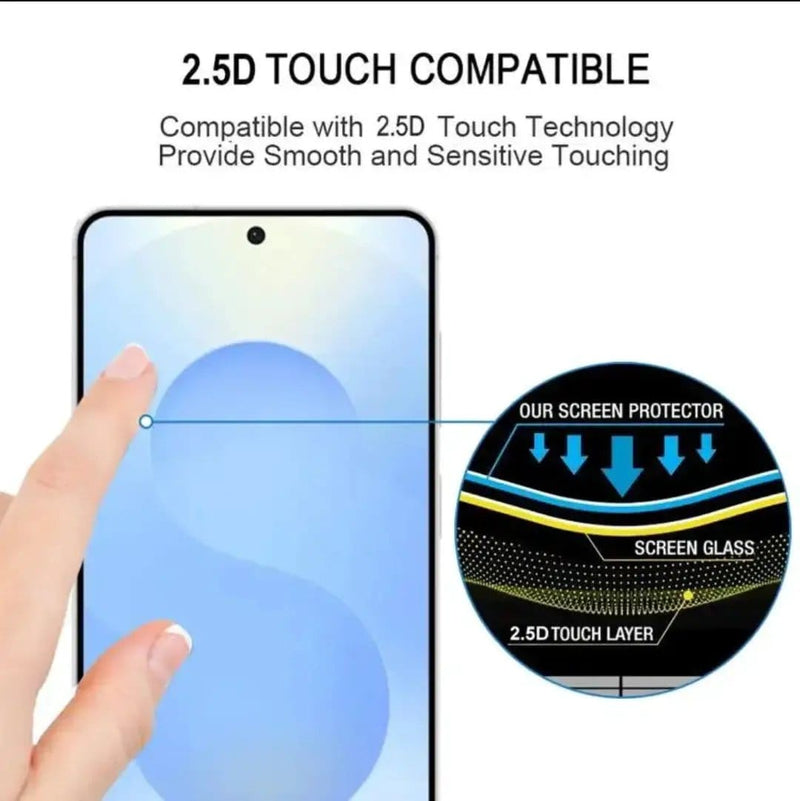 techplus Samsung Galaxy S21 Plus Tempered Glass Screen Protector 2 Pack 9H HD Clear Samsung Galaxy S21 Plus Tempered Glass Protector 2 Pack