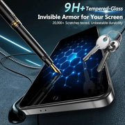 techplus Samsung Galaxy S25 Ultra Privacy Tempered Glass Screen Protector 2 Pack Samsung Galaxy S25 Ultra Privacy Screen Protector 2Pack