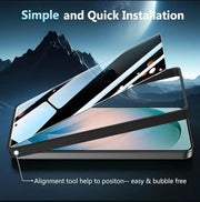 techplus Samsung Galaxy S25 Ultra Privacy Tempered Glass Screen Protector 2 Pack Samsung Galaxy S25 Ultra Privacy Screen Protector 2Pack