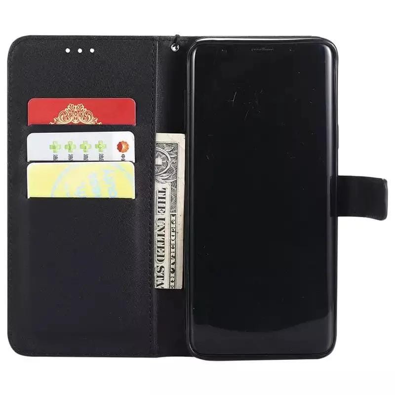 9eight5 Phone cases Wallet Case for Samsung Galaxy S9 (Black) Wallet Case for Samsung Galaxy S9 (Black)