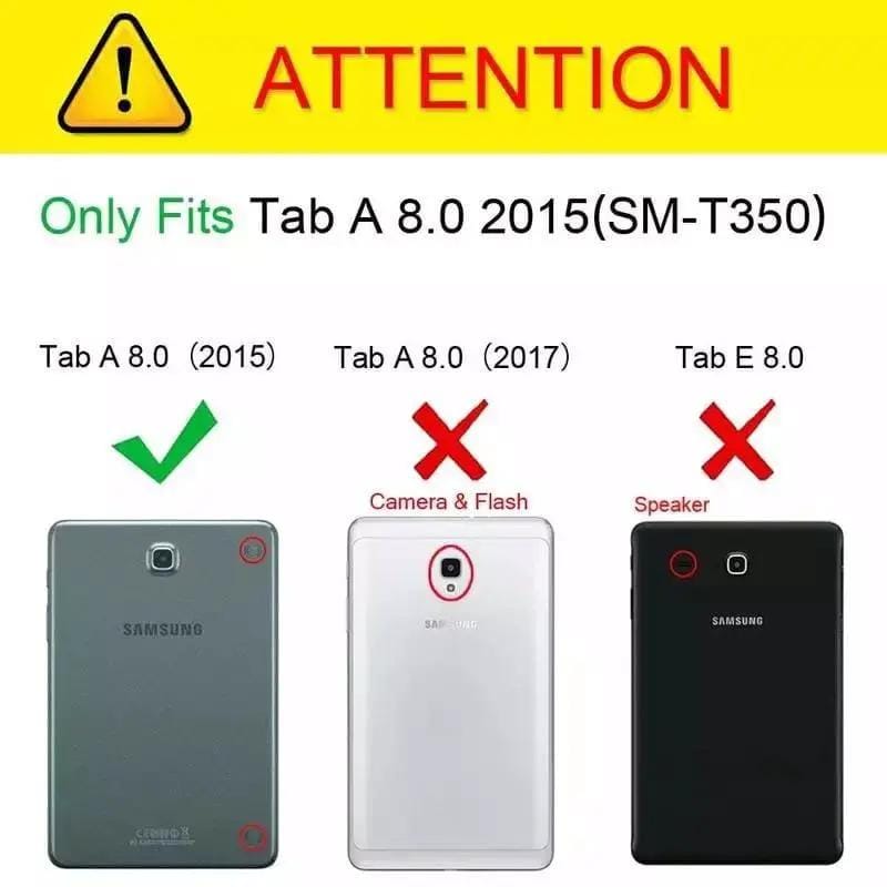 Black Cover for Samsung Galaxy Tab A 8.0” (2015) - T350 – view 4