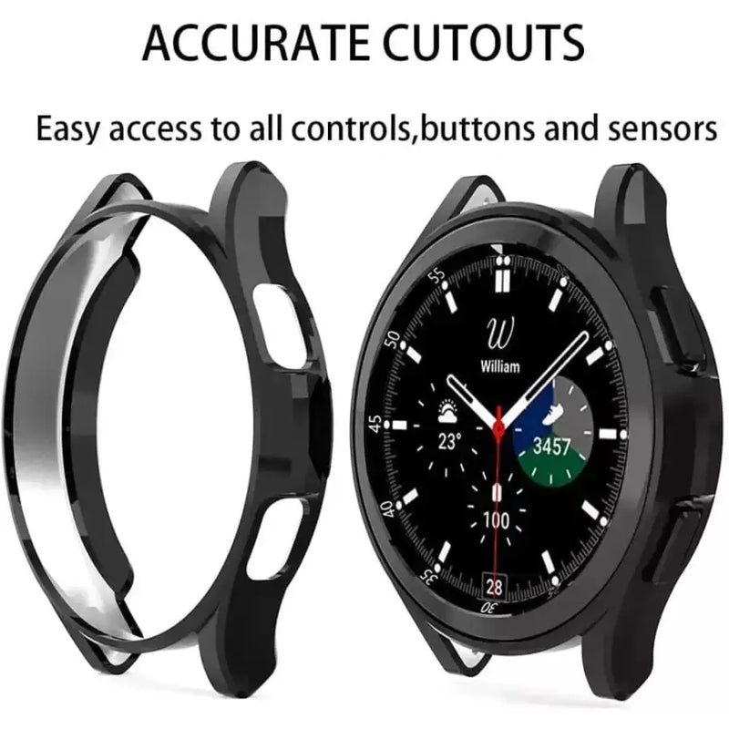 Protective Case for Samsung Galaxy Watch (42mm) (Black) – view 2