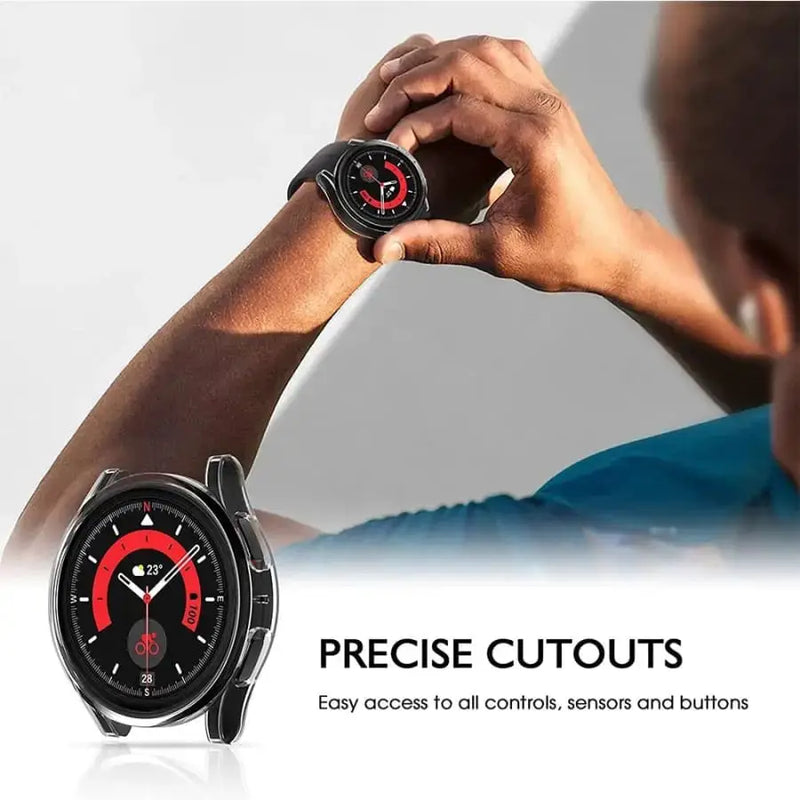 Protective Case for Samsung Galaxy Watch 5 Pro (45mm) (Clear) – view 2
