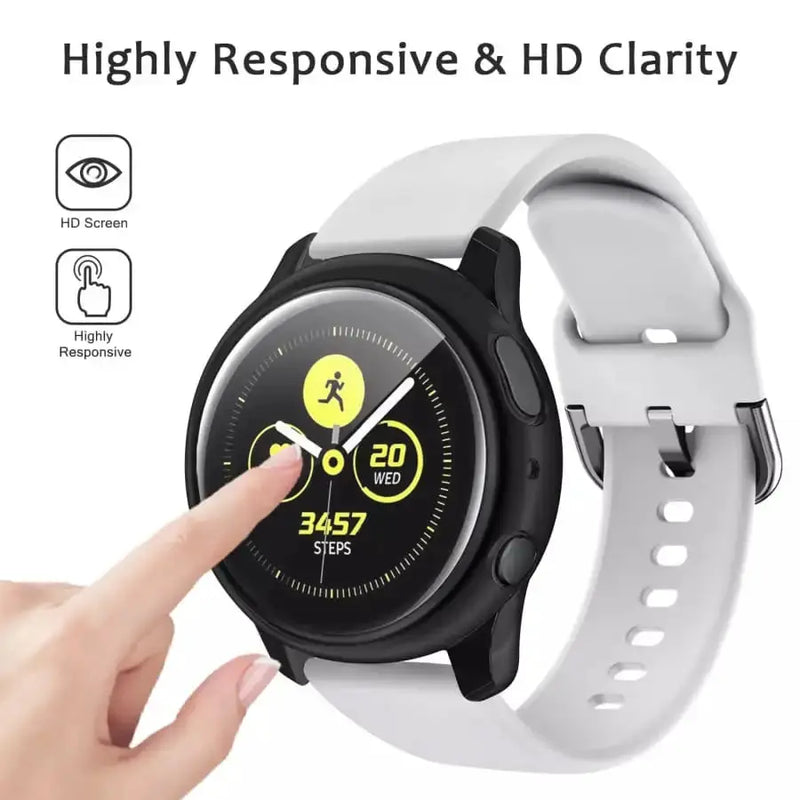 Protective Case for Samsung Galaxy Watch Active 2 (44mm) (Black) – view 2