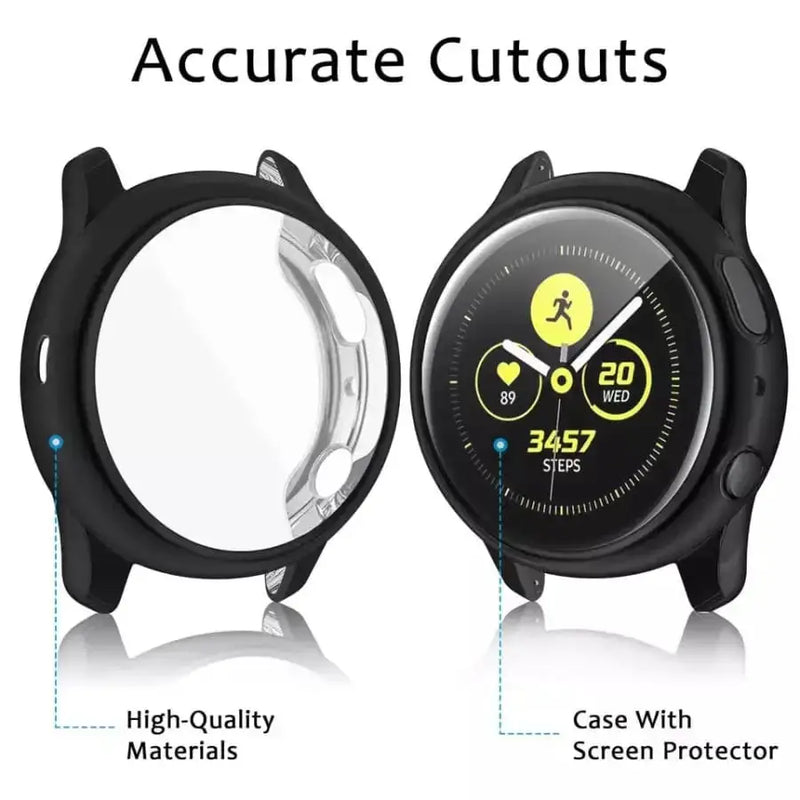 Protective Case for Samsung Galaxy Watch Active 2 (44mm) (Black) – view 4