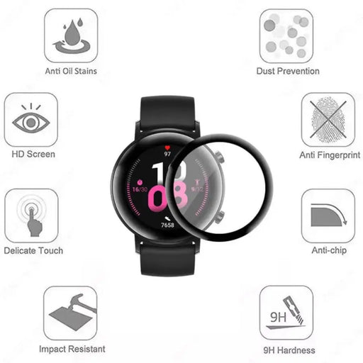 Screen Protectors for Samsung Galaxy Watch Active 2 (44mm) (Pack of 5) – view 2