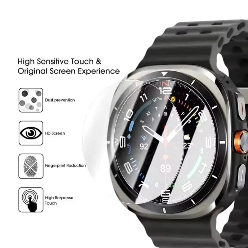 Screen Protectors for Samsung Galaxy Watch Ultra (47mm) / Watch Ultra 2 (2025) (Pack of 2) – view 2