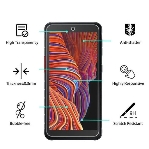 9eight5 Screen protector Screen Protector for Samsung Galaxy Xcover 5/5s Screen Protector for Samsung Galaxy Xcover 5/5s