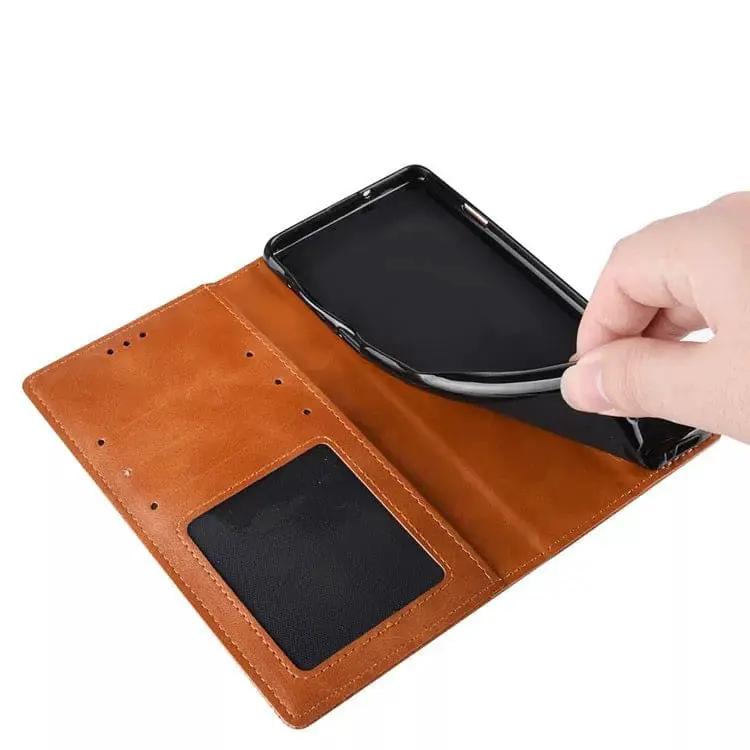 9eight5 Phone cases Wallet Case for Samsung Galaxy Xcover Pro (Brown) Wallet Case for Samsung Galaxy Xcover Pro (Brown)