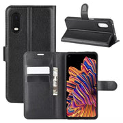 9eight5 Phone cases Wallet Case for Samsung Galaxy Xcover Pro (Black) Wallet Case for Samsung Galaxy Xcover Pro (Black)