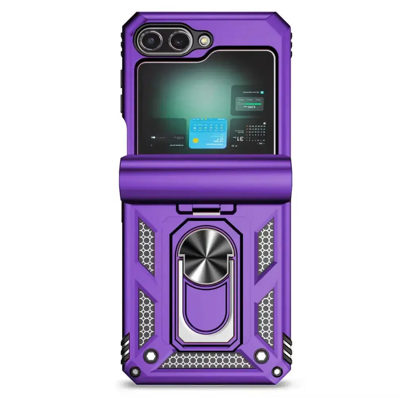Samsung Galaxy Z Flip7 Phone Case with Ring Bracket (8 colours available) – view 1
