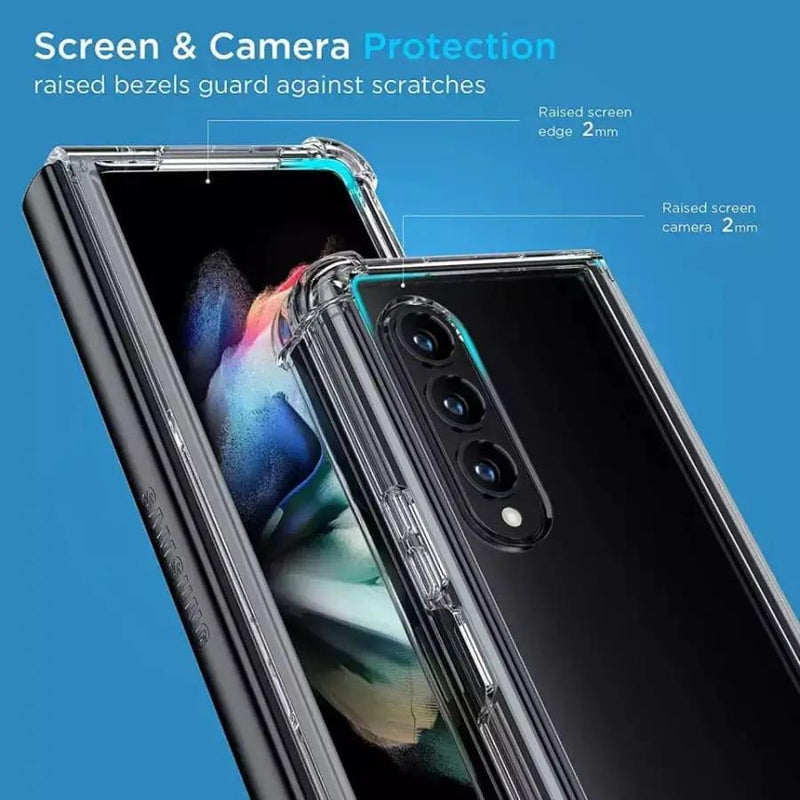 9eight5 Phone cases Clear Case for Samsung Galaxy Z Fold 2 Clear Case for Samsung Galaxy Z Fold 2