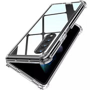 9eight5 Phone cases Clear Case for Samsung Galaxy Z Fold 2 Clear Case for Samsung Galaxy Z Fold 2