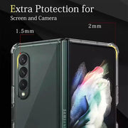 9eight5 Phone cases Clear Case for Samsung Galaxy Z Fold 2 Clear Case for Samsung Galaxy Z Fold 2