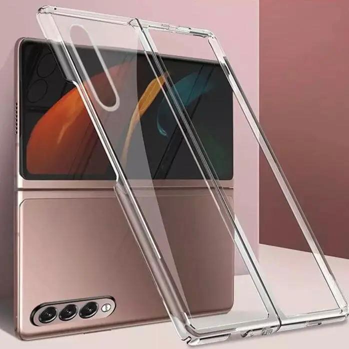 9eight5 Phone cases Clear Case for Samsung Galaxy Z Fold 4 Clear Case for Samsung Galaxy Z Fold 4