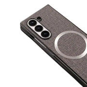 Habicare 9eight5 Fabric Magsafe Case for Samsung Galaxy Z Fold Series Fabric Magsafe Case for Samsung Galaxy Z Fold Series
