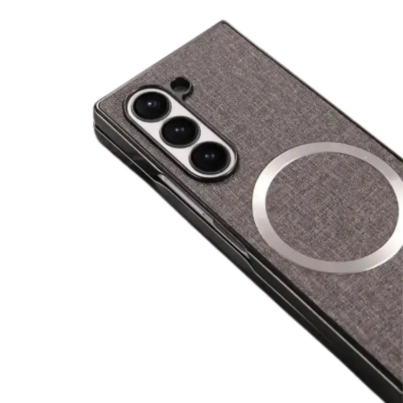 Habicare 9eight5 Fabric Magsafe Case for Samsung Galaxy Z Fold Series Fabric Magsafe Case for Samsung Galaxy Z Fold Series