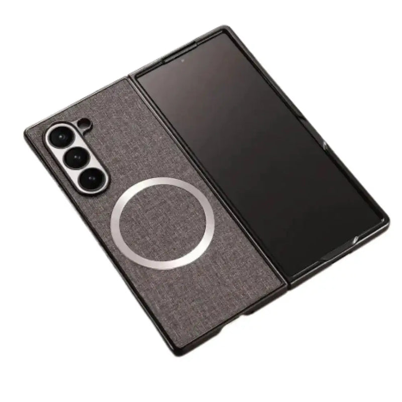 Habicare 9eight5 Fabric Magsafe Case for Samsung Galaxy Z Fold Series Fabric Magsafe Case for Samsung Galaxy Z Fold Series
