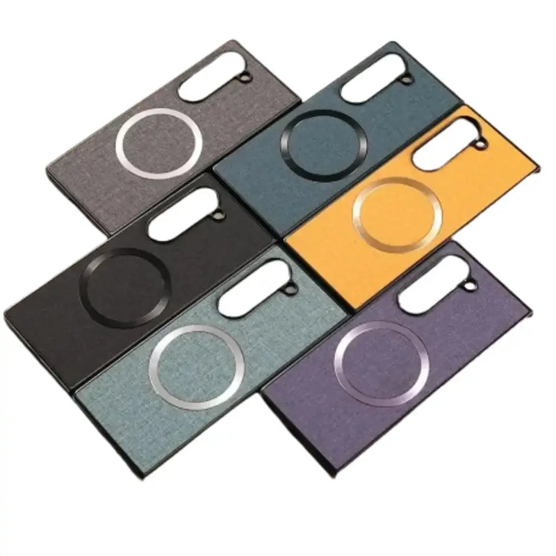 Habicare 9eight5 Fabric Magsafe Case for Samsung Galaxy Z Fold Series Fabric Magsafe Case for Samsung Galaxy Z Fold Series