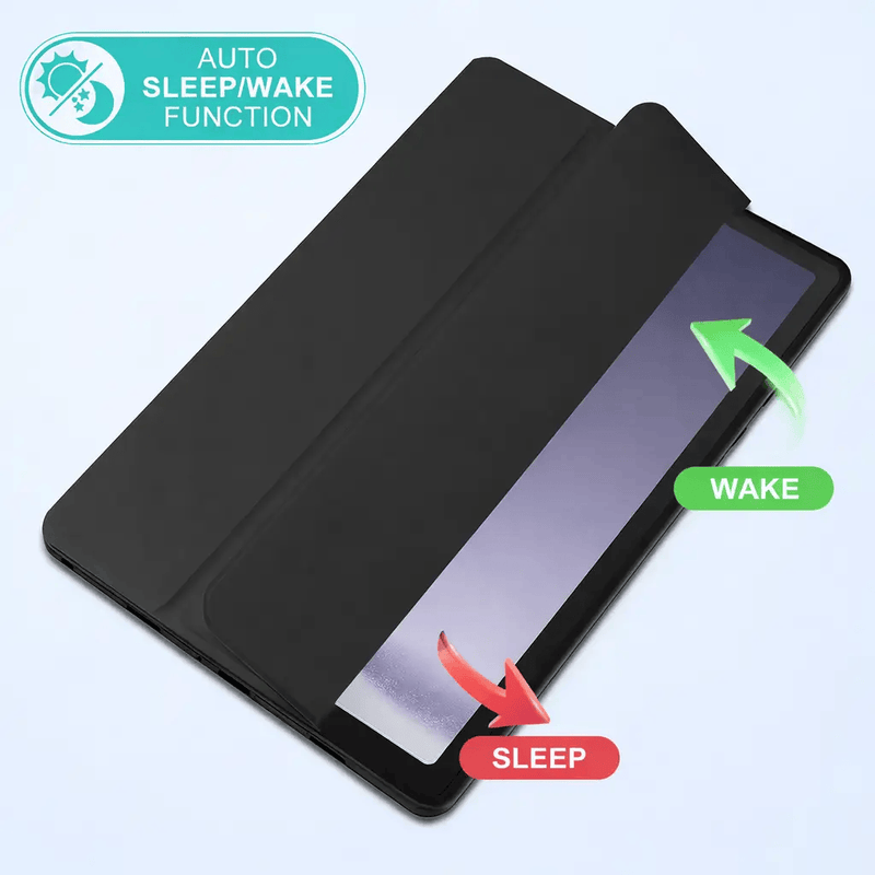 Samsung Galaxy Tab A11+ Clear Back Acrylic Case – Transparent Shockproof Cover with Stand – view 6