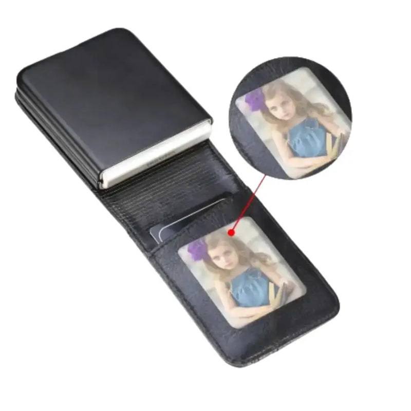 Habicare 9eight5 Leather Bag Case for Samsung Z Flip Series Leather Bag Case for Samsung Z Flip Series