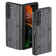 Habicare 9eight5 Leather & Bamboo Case for Samsung Galaxy Z Fold 5 Leather & Bamboo Case for Samsung Galaxy Z Fold 5