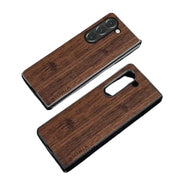 Habicare 9eight5 Leather & Bamboo Case for Samsung Galaxy Z Fold 5 Leather & Bamboo Case for Samsung Galaxy Z Fold 5