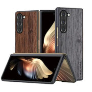 Habicare 9eight5 Leather & Bamboo Case for Samsung Galaxy Z Fold 5 Leather & Bamboo Case for Samsung Galaxy Z Fold 5