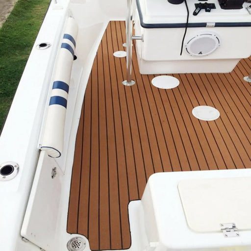 EVA Foam Teak Sheet Boat Decking Faux Marine Floor Board – view 2