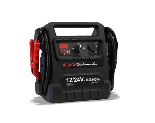 Schumacher PBI 201 12V 24V Premium Jump Starter for Cars Vans Campers 1800A 900CA Rugged Power