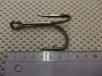 Sea fish HOOKS Mustard Hook Double Barbed Size 10/0 Mustard Hook Double Barbed Size 10O Sea Fish