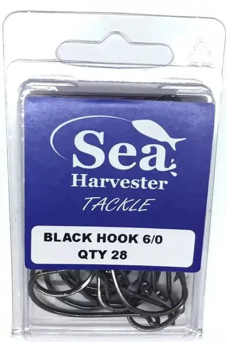Sea Harvester Black Beak Hook SixO Bulk 28 For Saltwater Anglers Humane Quick Hookups