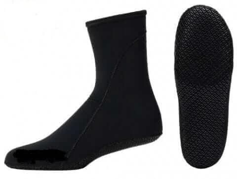 Sea- Harvester Diving Gear FREE DIVING SOCKS BLACK MEDIUM Sea Harvester Free Diving Socks Black For Fins