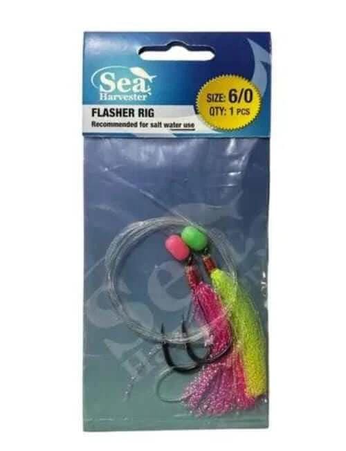 Sea Harvester Flasher Rigs Sea Harvester Flasher Rigs (octopus) Sea Harvester Flasher Rigs Octopus for Snapper Fishing