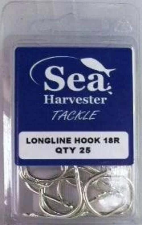 Sea Harvester General Longline Hook 18R 25 Pack4.5 Sea Harvester Longline Hook 18R 25 Pack Durable