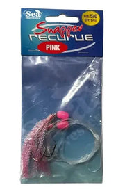 Sea- Harvester General Snapper Recurve 5/0 Pink S-H Sea Harvester Snapper Recurve 5/0 Pink Fishing Hook