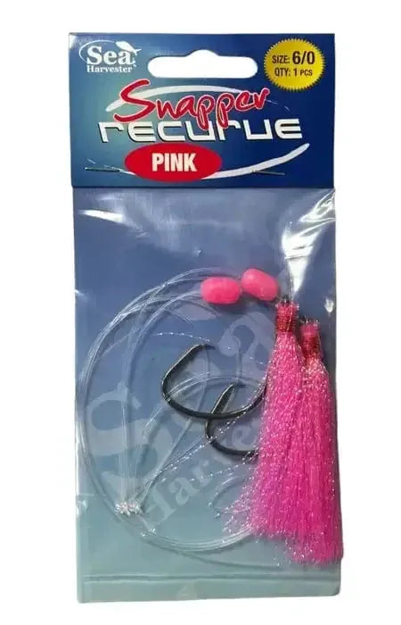 Sea- Harvester General Snapper Recurve 6/0 Pink S-H Sea-Harvester Snapper Recurve 6/0 Pink Fishing Hook